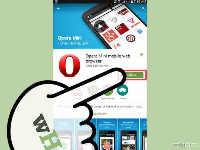 Imagen titulada Install Opera Mini Step 3