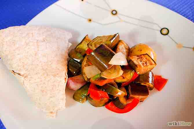 hacer una ensalada de verduras asadas