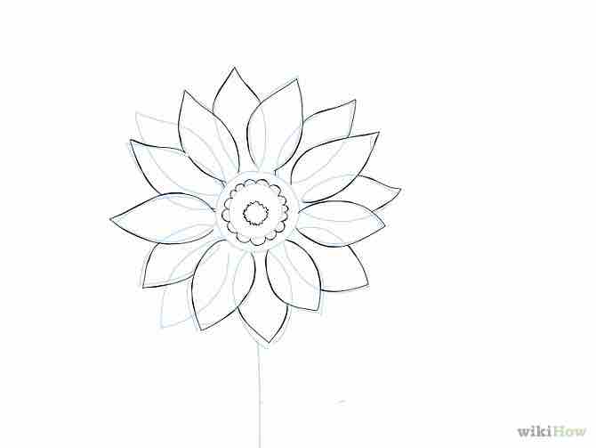 Imagen titulada Draw a Flower Step 6