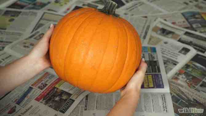 Imagen titulada Paint a Pumpkin Step 1