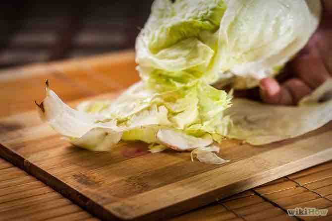 Imagen titulada Wash Lettuce Step 1