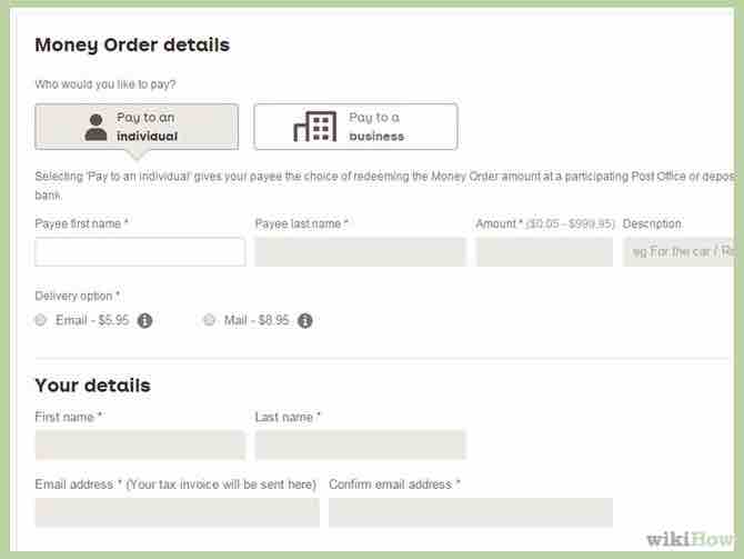 Imagen titulada Buy a Money Order Step 4