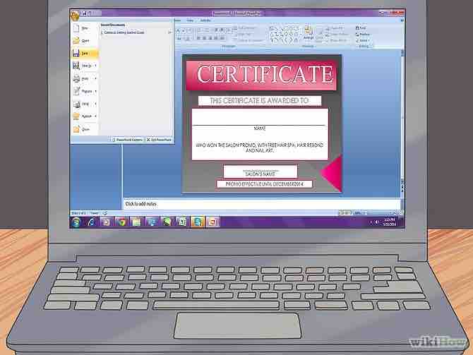 Imagen titulada Make a Certificate Step 8