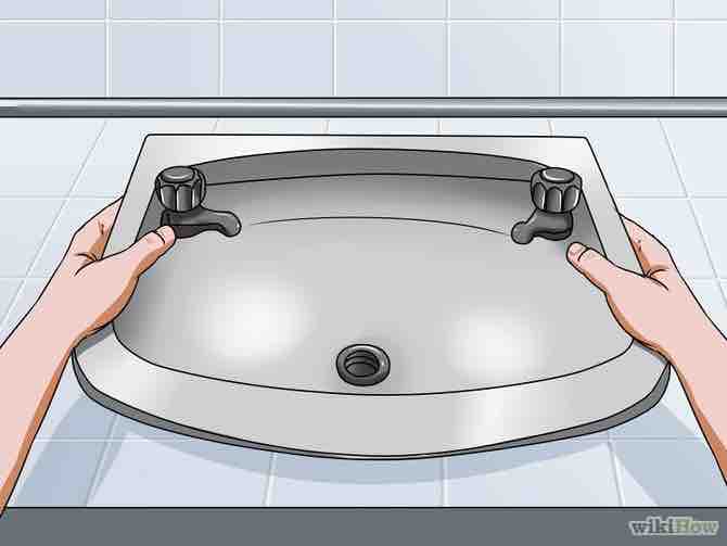 Imagen titulada Install a Bathroom Sink Step 3