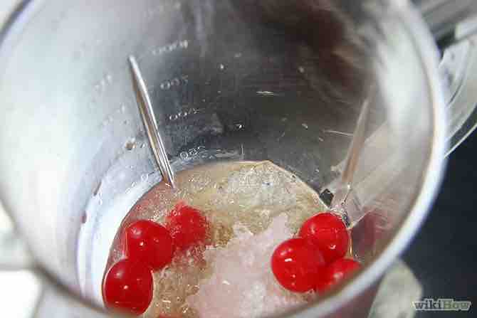 hacer un mojito de cereza