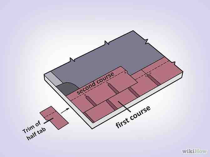 Imagen titulada Lay Shingles Step 4