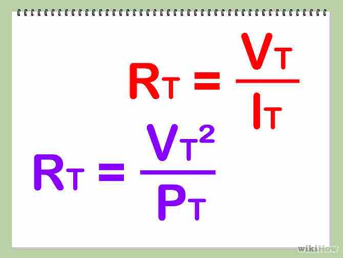 calcular la resistencia total en un circuito