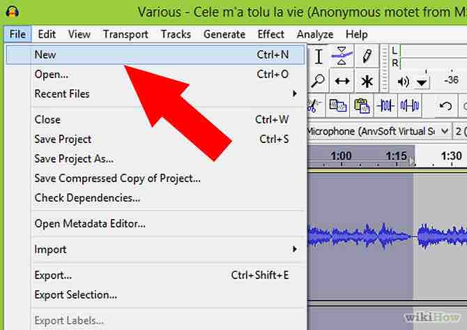 Imagen titulada Split Long Audio Tracks Step 9