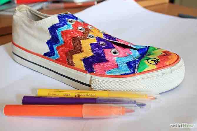 Imagen titulada Color Your Converse Step 5