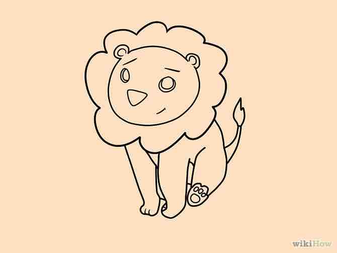 Imagen titulada Draw a Lion Step 16