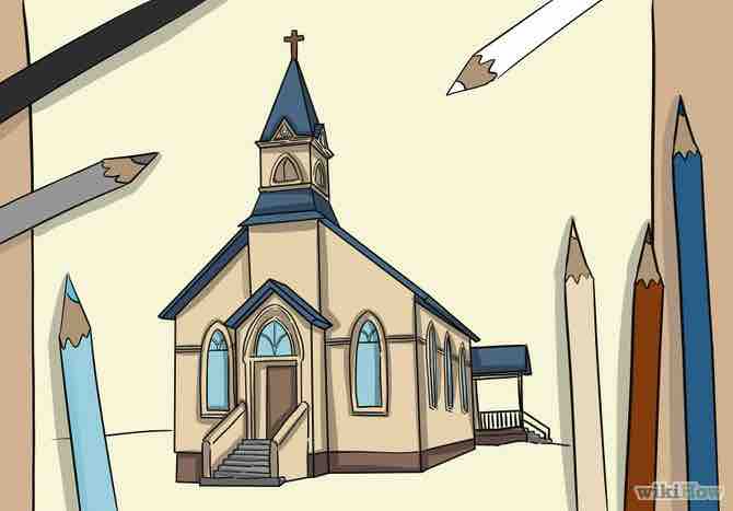 Imagen titulada Draw a Church Step 8