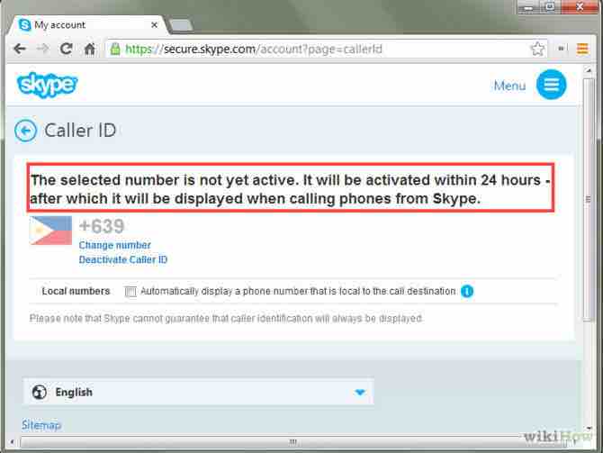 configurar un número de Google Voice como caller ID en Skype