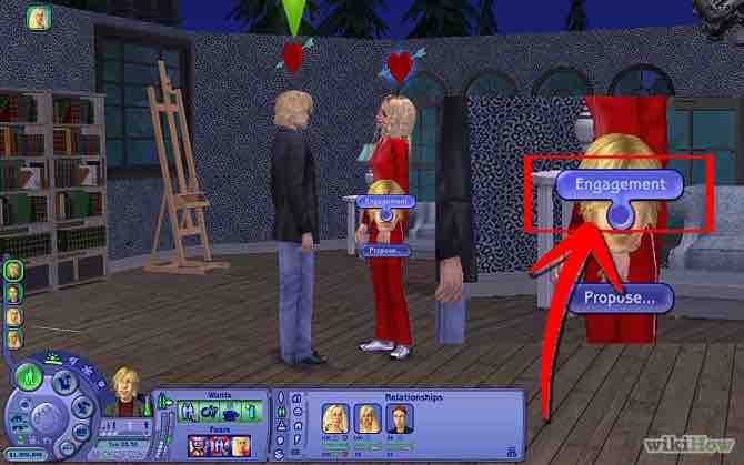 Imagen titulada Get Married in Sims 2 Step 10