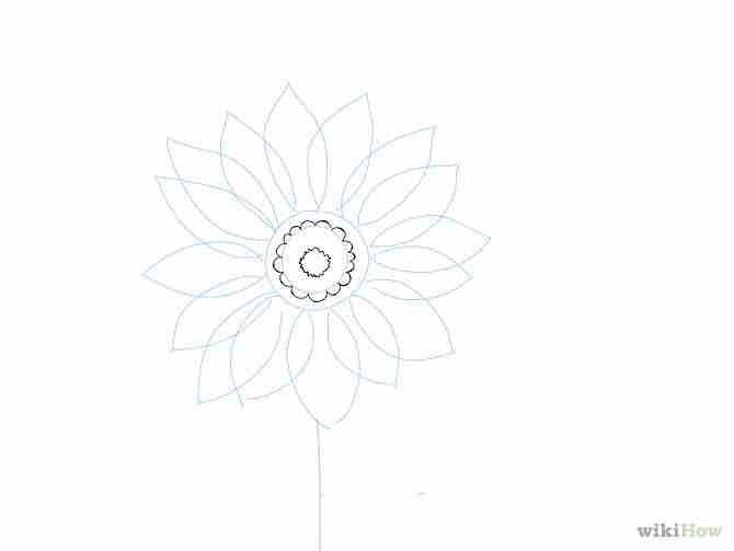 Imagen titulada Draw a Flower Step 5