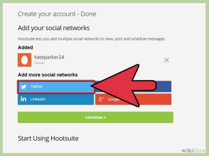 Imagen titulada Use Hootsuite Step 2