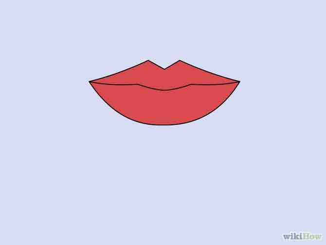 Imagen titulada Draw Lips Step 13