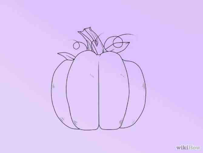 Imagen titulada Draw a Pumpkin Step 6