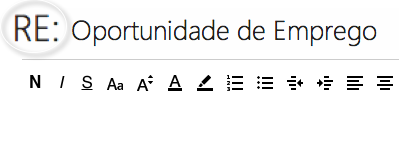 Opção responder