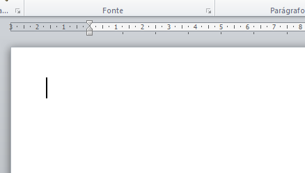 Inserir textos no Word 2010