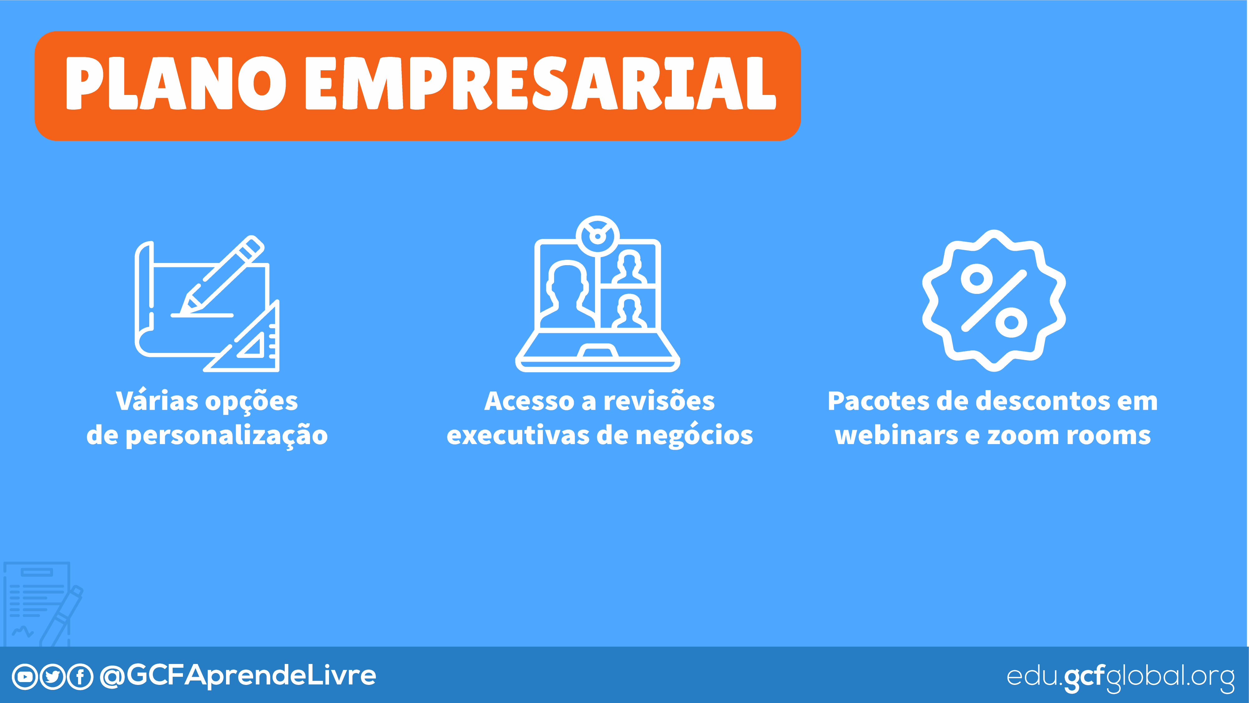 Imagem mais recursos plano empresarial