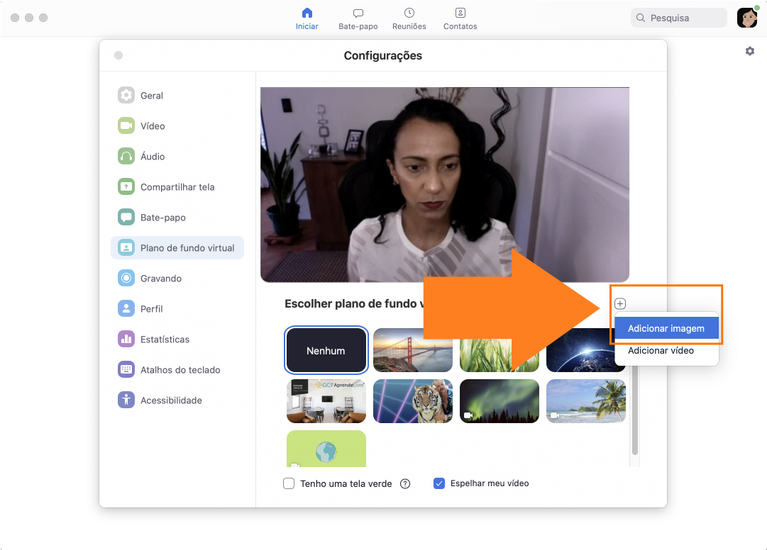 Imagem16 como criar um fundo virtual personalizado para o Zoom