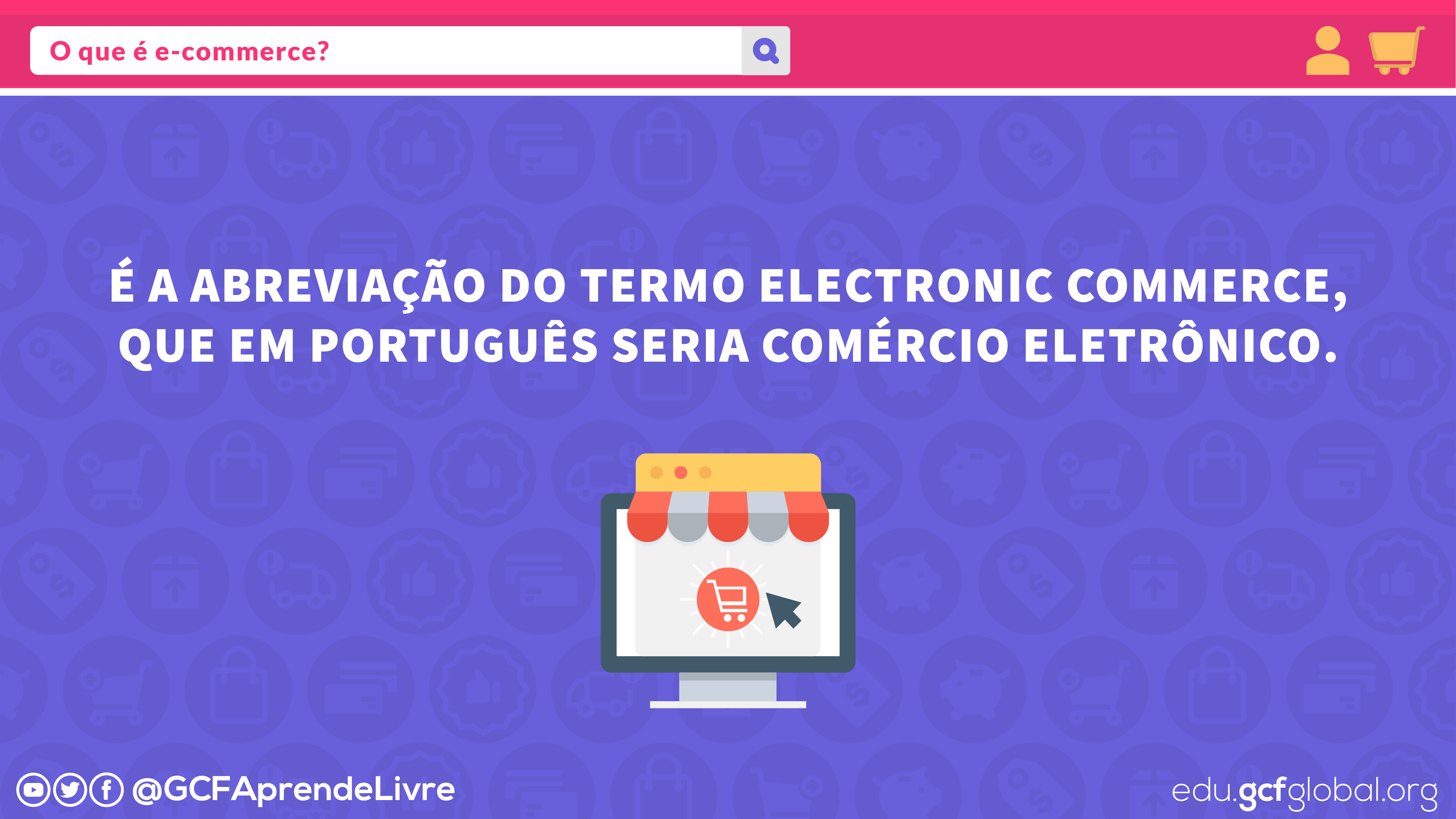 Imagem o que é ecommerce