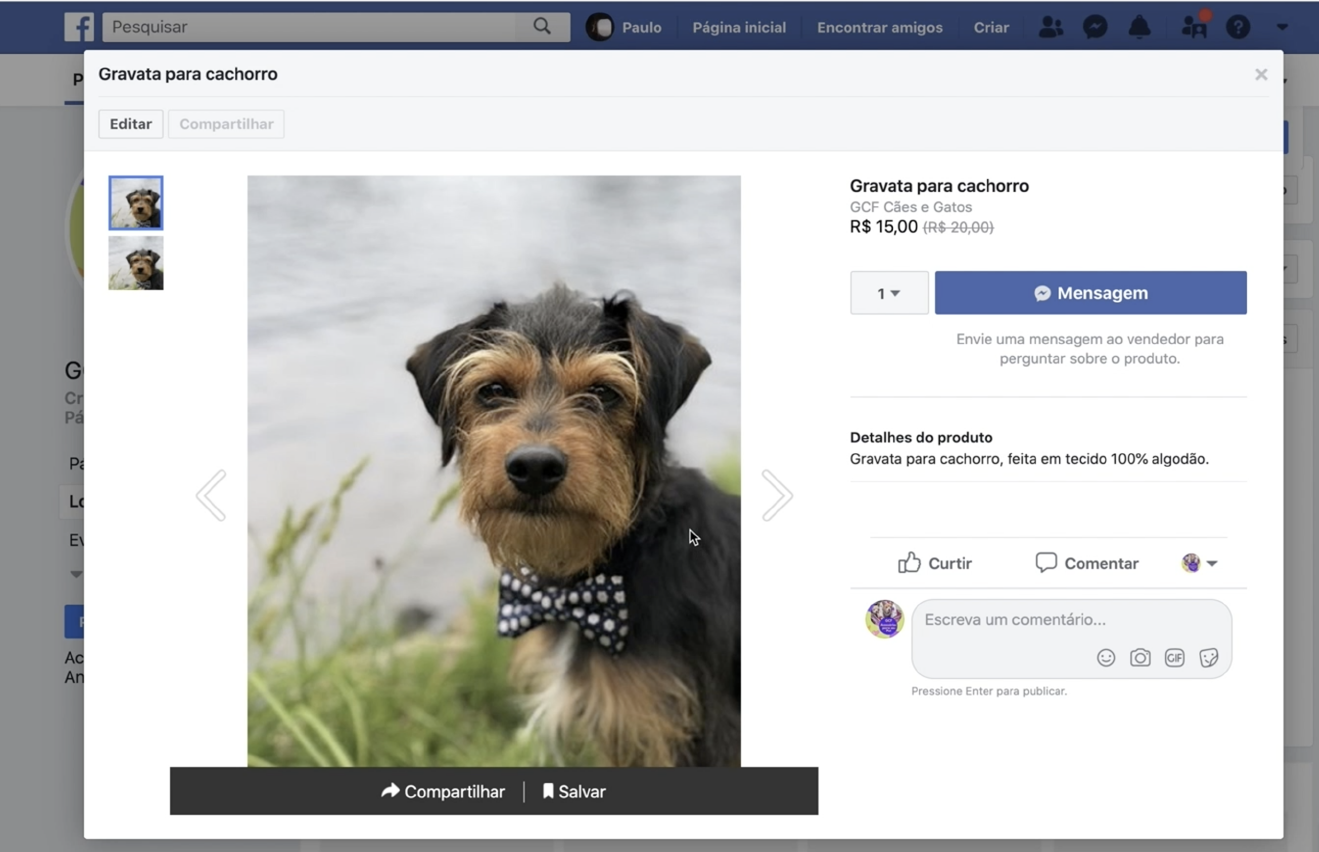 imagem9 como subir produtos na sua loja do facebook