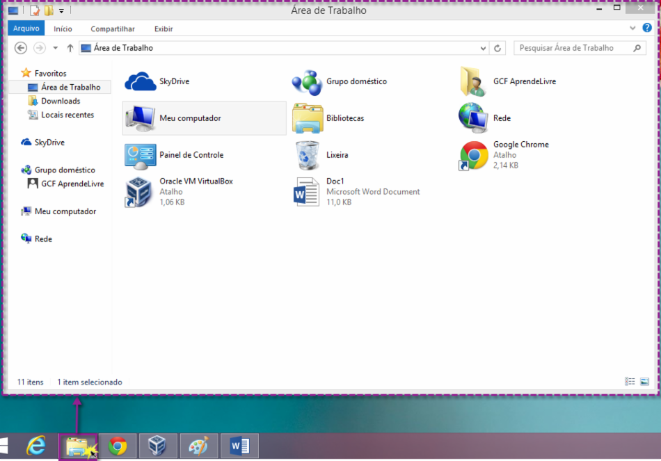 Abrir o Windows Explorer