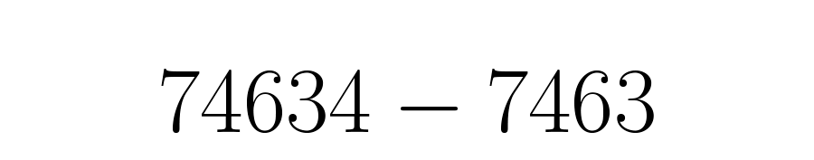 O decimal completo menos a parte inteira seguida da parte decimal que não se repete.