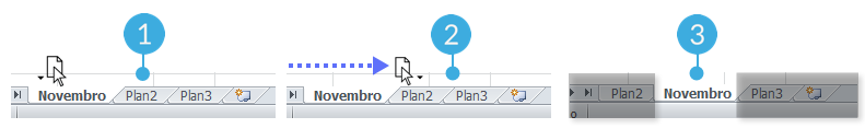 Como mover uma planilha