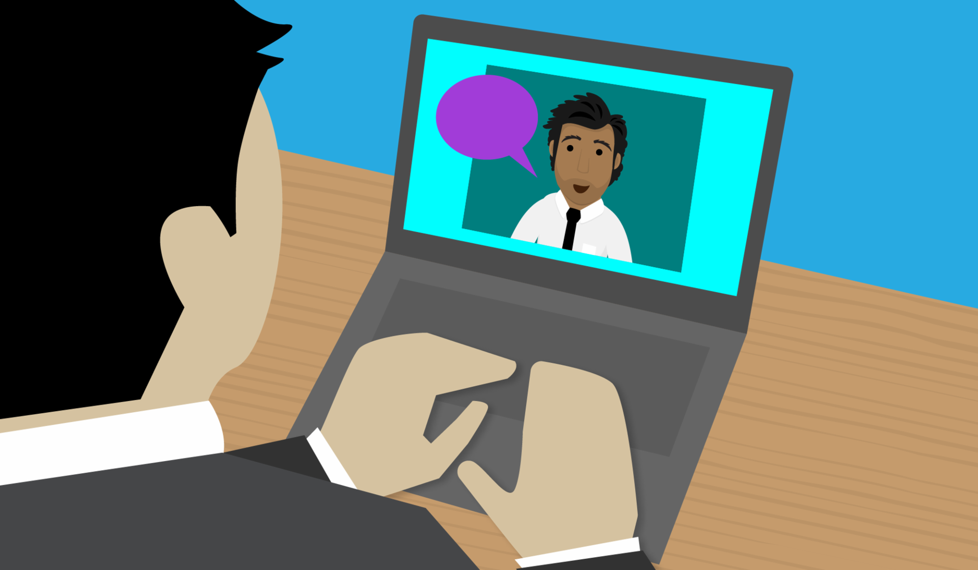 Agora existem muitas alternativas para uma entrevista de trabalho, uma delas é por videoconferência.